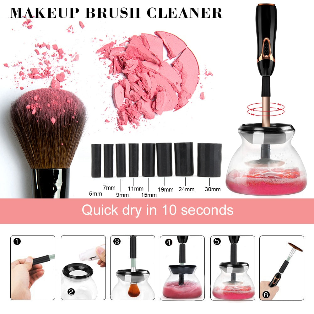 Makeup Brush Automatic Cleaner and Dryer - blossombellabeauty