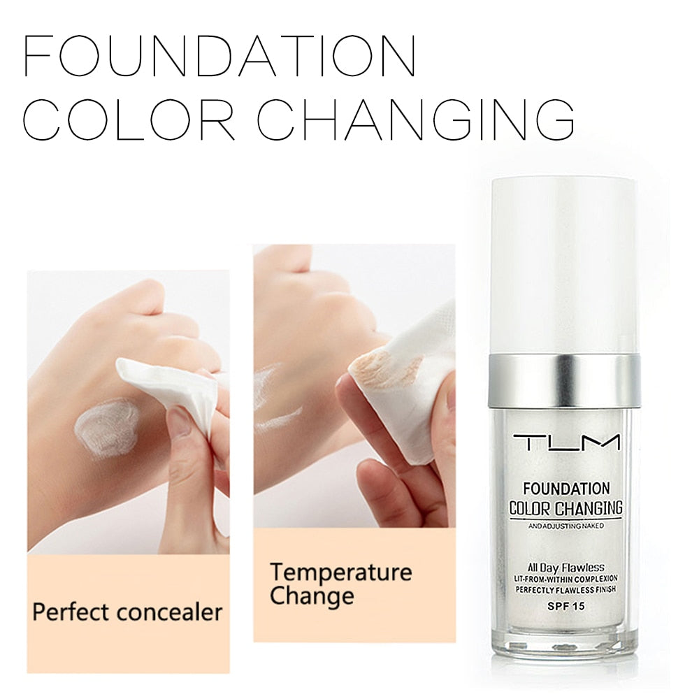 Color Changing Foundation - blossombellabeauty