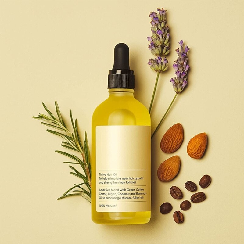 Rosemary Fast Growth Hair Oil - blossombellabeauty