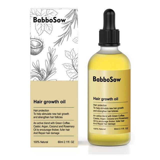 Rosemary Fast Growth Hair Oil - blossombellabeauty